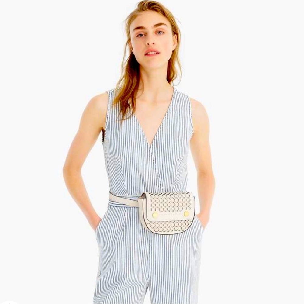NWOT J.Crew Bristol Convertible Fanny Pack in Laser Cut